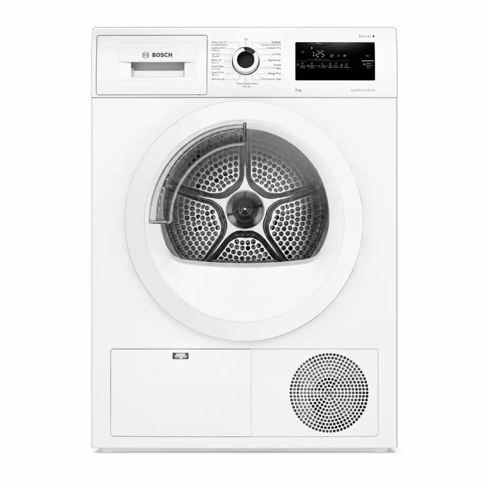 خشک کن بوش 8 کیلویی مدل WTN86201GC سری 4