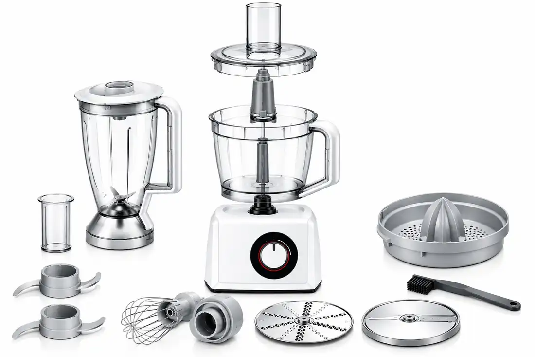 نمای انفجاری غذاساز بوش MC812W620 و قطعات و لوازم جانبی آن